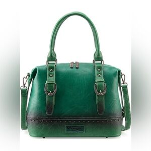 Wrangler by Montana West | Top Handle Purse Hobo Shoulder Barrel Satchel